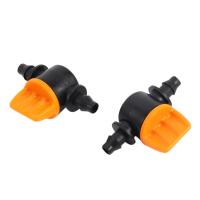 Válvula de Control de Flujo de Agua Drip de Irrigación Mini Válvula de 4/7MM con Manguera - details 6