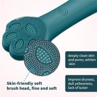Cepillo eléctrico de silicona para limpieza Facial, masajeador con vibración, eliminador de espinillas y poros, herramienta para el cuidado de la piel - details 5