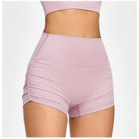 Pantalones cortos deportivos para mujer, pantalones cortos de compresión plisados, pantalones cortos de yoga de secado rápido - details 9