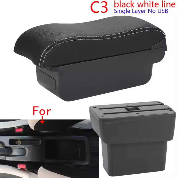 Consola de brazo E-Power para Nissan Note Caja de almacenamiento central Accesorios de interior retrofit dedicados para 2016-2022 - 1