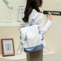 Mochila antirobo de estilo Korean de moda para Mujer, mochila de viaje de Textura de gran capacidad, mochilas escolares de moda para Mujer, bolsos de computadora casuales para salir - details 4