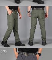 Pantalones De Ciudad Para Hombre Cargo Resistentes Al Agua Y Algodón Pantalones Casuales Multi-bolsillos Y Secado Rápido - details 20