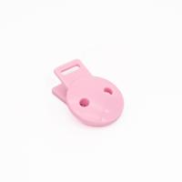 Abrazadera de Chupete Redonda de Plástico para Bebé 100 Piezas Accesorios de Juguete para Dentición Cadena de Muñeca DIY Unisex Recomendado para 4 meses + Silicona Estilo Sólido Libre de Nitrosamina Hecho en China - details 7