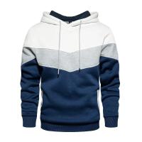 Sudadera con Capucha de Parche de Moda Callejera para Hombres Ropa Deportiva Casual al Aire Libre - details 1