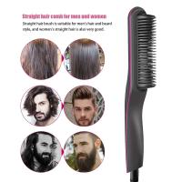 Peine Profesional para Alisar el Cabello Plancha de Hierro Plano de Calentamiento Rápido - details 7