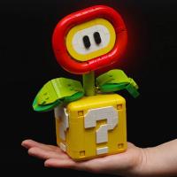 Bloques de construcción MOC para niños, juguete educativo Compatible con 2024, modelo de juego de flores de llama, bloques de co - details 3