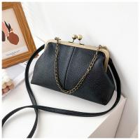 Nueva Bolsa de Concha 2025 Patrón de Lichi, Clip de Cadena, Bolso de Mano para Mujeres Sencillas - details 69