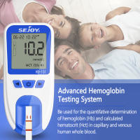 Analizador de Hemoglobina Óptico Médico, monitor de anemia para prueba rápida de 15 segundos para HB y HCT con 25 tiras reactivas y lancetas - details 2
