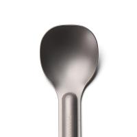 Cuchara De Titanio Con Mango Largo Para Camping Y Picnics Accesorios De Cocina Ambientales Utensilios De Cutlería Con Cuchara Y Fork EDC - details 20