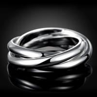 Andara Anillo de Plata Esterlina  Diseño de Tres Circuitos Ideal para Mujeres - details 8