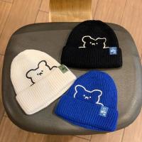 Gorro de Invierno de Punto para Bebé con Patrón de Oso Lindo Accesorio de Moda Cálido para Niños de 0-6 Años - details 7