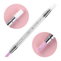 Pluma de Arte de Uñas de Acrílico de Doble Punta Herramienta de Manicura de Salón en Casa con Rhinestone de Silicona - details 3
