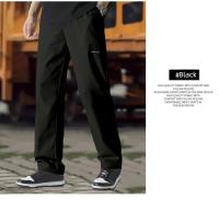 Pantalones Casuales de Talla Grande para Hombres Tejido de Composito, Versátil y Elegante para Todas las Estaciones Pantalones Deportivos de Longitud Completa - details 10