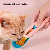 Cuchara de alimentación para mascotas, tira larga, exprimidor de aperitivos para gatos, Mini suministros para mascotas - details 2