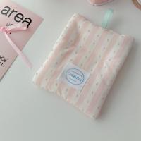 Mantel Individual de tela, posavasos de lunares de estilo Ins, posavasos cuadrados portátiles con patrón de rejilla, posavasos suaves para colgar bebidas, Decoración de mesa de cocina - details 4