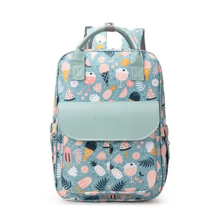 Mochila para mamá, cochecito, grande, multifunción, impermeable, para viajes al aire libre, cuidado, bolsa de pañales de maternidad - 1