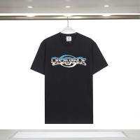 Camiseta deportiva de algodón puro para hombre, cuello redondo, estampado frontal, estilo informal básico para verano - details 13