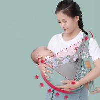 Fular-Portabebés Elástico Gris, portátil, Seguro y Ergonómico Durante la Lactancia Para Padres, Unisex - details 2