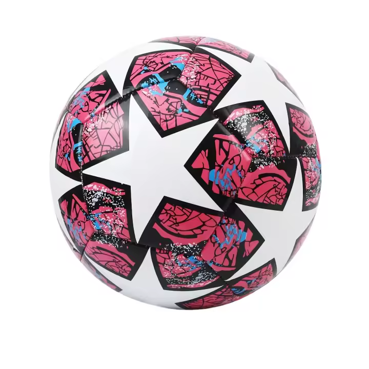 Balón De Fútbol De PVC De Alta Calidad, Tamaño 5, Entrenamiento Y Partido De Fútbol - 1