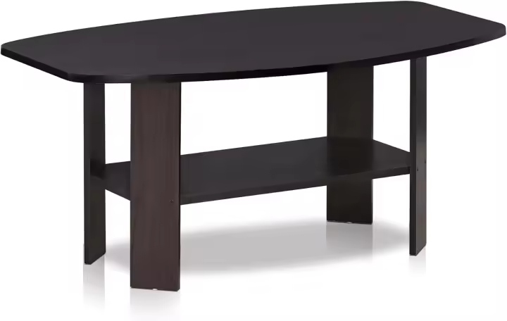 Mesa De Centro, Madera, Roble Francés Gris/Negro - 1