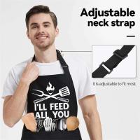 Delantal de Cocina para Hombres Regalo Divertido Moda Única Accesorio de Cocina - details 5