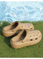 Zapatos de hombre con agujeros, verano 2025, nuevos, suela gruesa antideslizante, aumento de playa, transpirables, bolsa silenciosa, zapatillas de verano para mujer - details 1