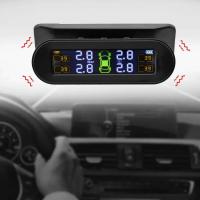 Sensores TPMS para coche, sistema de supervisión de presión de neumáticos, ordenador a bordo, diagnóstico Solar/USB, todoterreno, 4x4, accesorios para automóviles - details 4