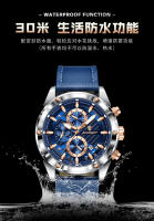 Reloj de marca suiza nuevo reloj para hombre reloj de cuarzo luminoso multifunción - details 12