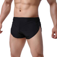 Bragas Masculinas Ropa Interior Bóxers Transpirable Hombre Bóxer Pijama Calzoncillos Side Split Cueca homem Shorts Ropa de dormir - details 6