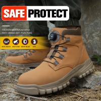Zapatillas de Trabajo para Hombres 2024 Zapatos de Seguridad con Punta de Acero Indestructibles - details 3