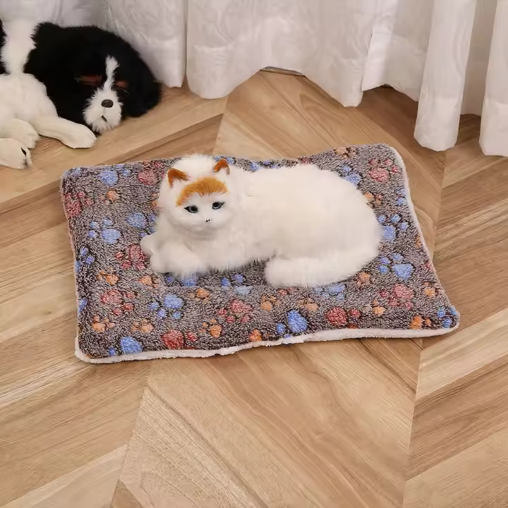 Manta nido para dormir para perros pequeños, medianos, grandes, gatos, cachorros, otoño e invierno, cojín para mascotas, cama para dormir, suministros para mascotas - 1