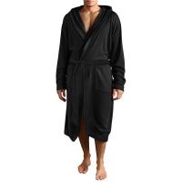Bata de Vellón para Hombres Manga Larga, Capucha, Monopatillo, Ropa de Casa - details 2