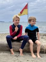 Trajes De Neopreno Completos Con Cremallera Trasera De 3 Mm Para niños y Niñas, Trajes De Baño Térmicos De Neopreno Para Buceo - details 2