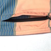 Traje de baño a rayas para hombre, de alta elasticidad, secado rápido, impermeable, tipo bermuda. - details 5