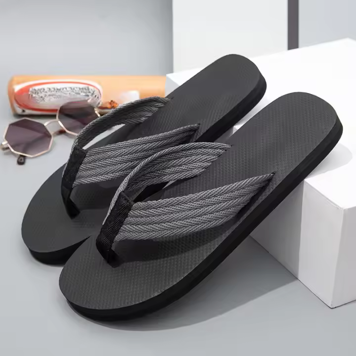 Chanclas antideslizantes y resistentes al desgaste para hombre, zapatillas versátiles de playa, sandalias - 1