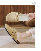 Zapatillas de casa de invierno Zuecos de mujer de felpa con plantilla ortopédica - details 0