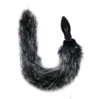 Tapón Anal de cola de zorro con correa para perro, tapón Anal para parejas, juegos de coqueteo para adultos, Juguetes sexuales anales para hombres y mujeres, accesorios de Cosplay, productos eróticos - details 6