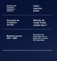 Afeitadora Eléctrica Recargable Nuevo Viaje De Los Hombres Genuino Portátil Mini Manual De Afeitar La Máquina De Afeitar - details 13