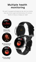 Reloj inteligente con pantalla completamente táctil de 1,32 pulgadas y auriculares Bluetooth TWS 2 en 1 - details 12