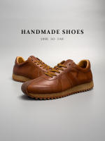 Zapatos retro de hombre de alta gama de moda, de cuero genuino de vaca. - details 10