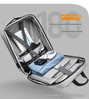 Mochila de viaje antirobo para Mujer, portátil, para hombre, con USB - details 9