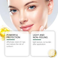 한초빛 Crema protectora de aislamiento de radiación, hidratante y refrescante para exteriores, ligera, de verano - details 7