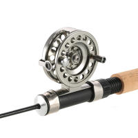 Carrete de aleación de aluminio para diestros, carretes lisos de mosca de hielo, accesorios de pesca - details 5
