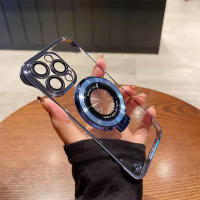 Funda Transparente Ultra-delgada Magnética sin Marco Carenado Duro para iPhone 16e 15 Max 14 13 16 Pro - details 2