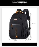 Mochila escolar juvenil de gran capacidad, mochila impermeable, mochilas para estudiantes universitarios - details 8