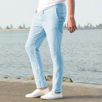 Pantalones de Lino y Algodón para Hombre Novedad de Otoño, Transpirables de Color Sólido, Ropa de Calle Deportiva S-3XL - details 19