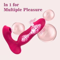 Inserte el vibrador de punto G del pene falso, juguete humano adulto 3 en 1, vibrador portátil para mujer y aplicación de control remoto mariposa pareja juguete sexual herramienta de placer sexual para mujeres - details 4