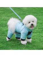 Chaqueta de plumón para perro, ropa impermeable para perros pequeños, mono con cuello incorporado, abrigo reflectante para mascotas, Bulldog Francés, Invierno - details 16