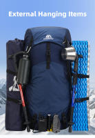 Bolsa de montañismo Mochila de escalada para acampar con cubierta para la lluvia, gran capacidad, deportes al aire libre, senderismo, montañismo, paquete de hidratación - details 4