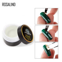 ROSALIND Gel de diamantes de imitación transparente, textura más gruesa, súper pegajoso, de larga duración, para pegar diamantes de imitación, lámpara LED UV, bricolaje, 15ML - details 3